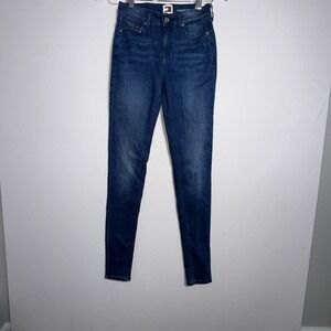 Tommy Jeans Nora Mid Skinny‎ 25X32 Womens NEW Blue
